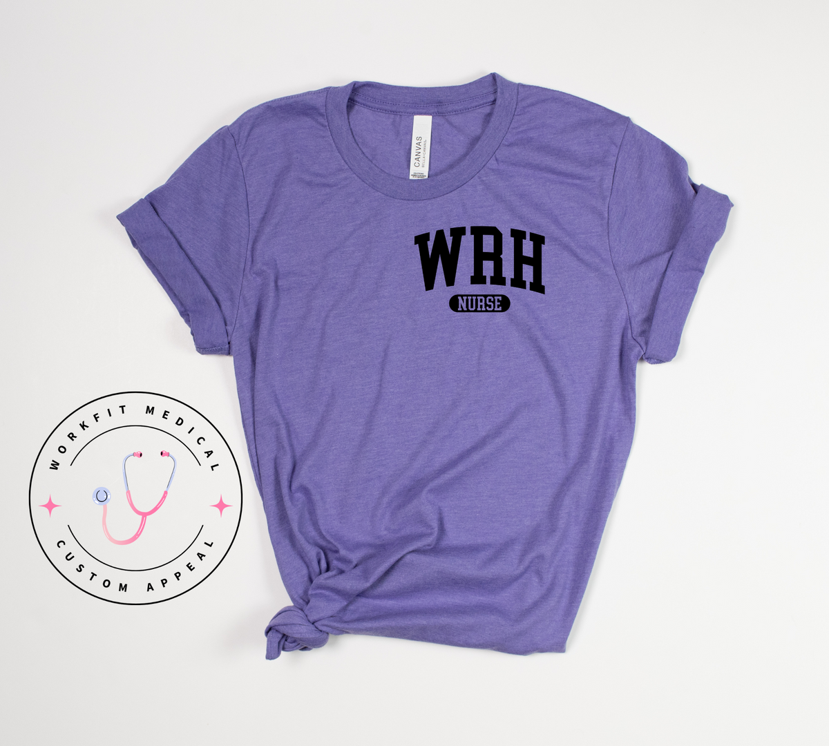 WRH Varsity Pocket Nurse Tee