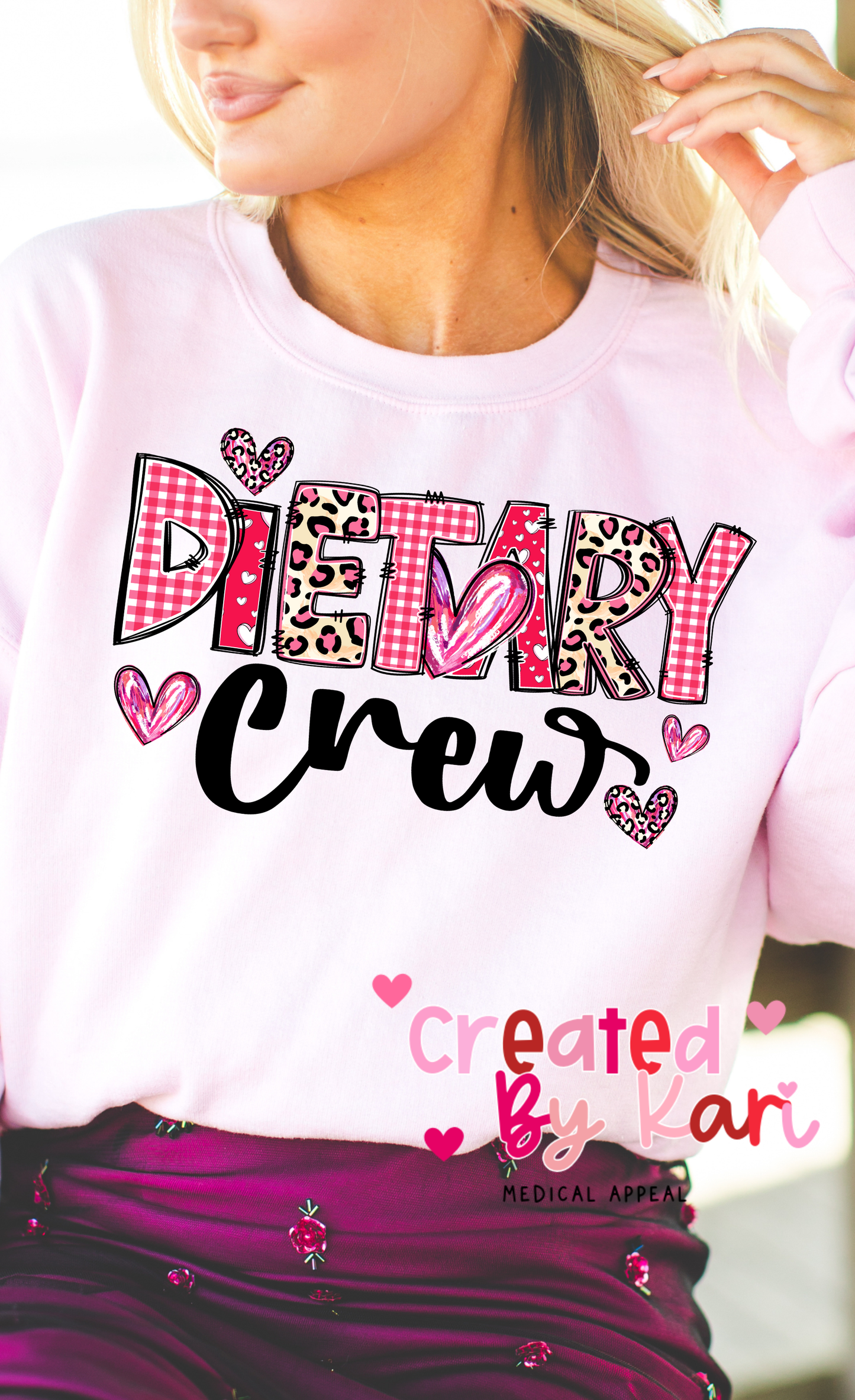 Dietary V-Day Crewneck