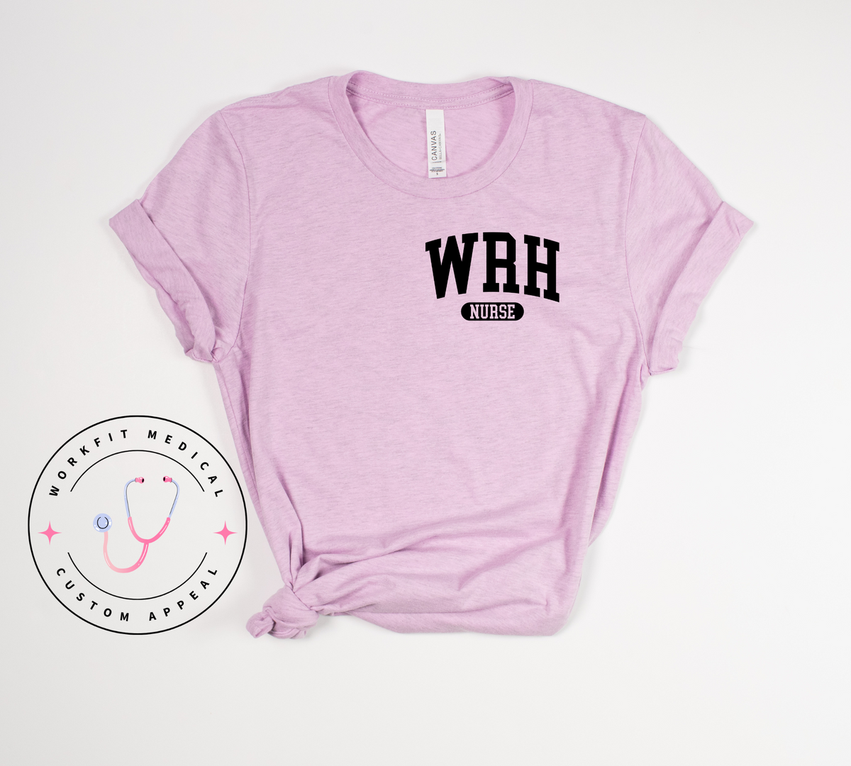 WRH Varsity Pocket Nurse Tee