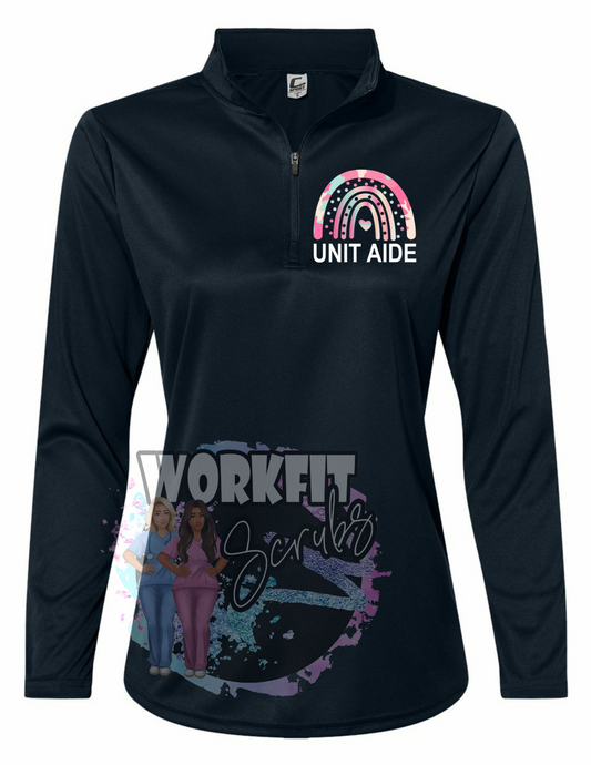 Unit Aide Rainbow 1/4 Zip up