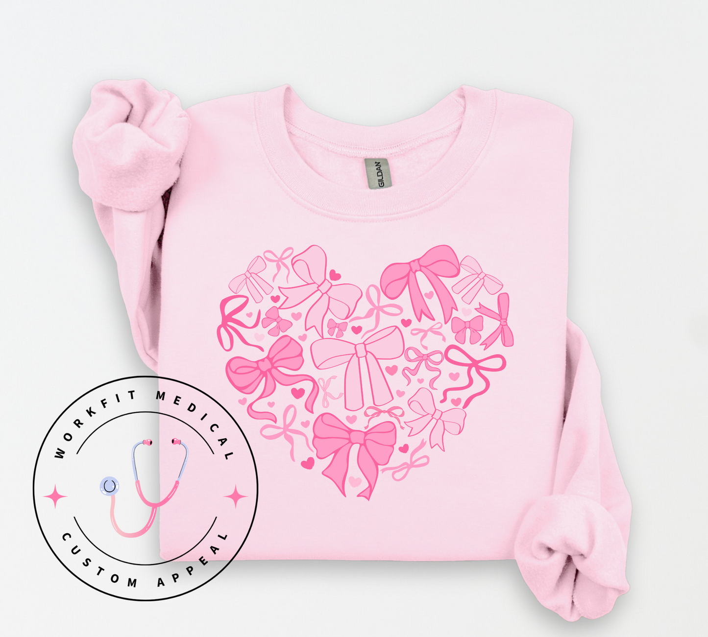 Heart of a million bows Crewneck