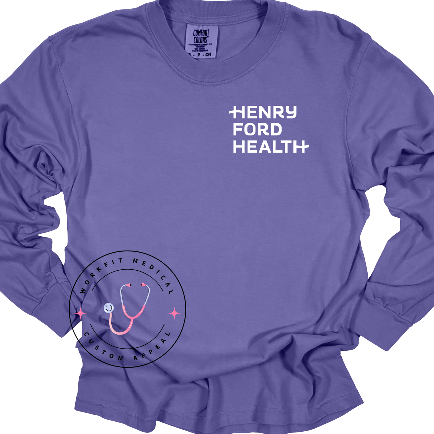 Henry Ford Health Comfort Color Long Sleeve