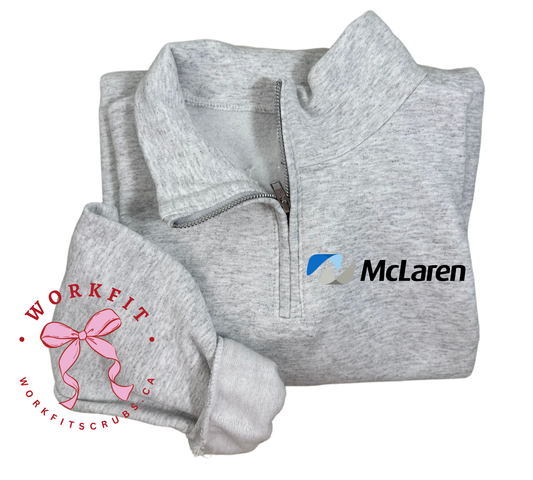 McLaren 1/4 Zip Sweater