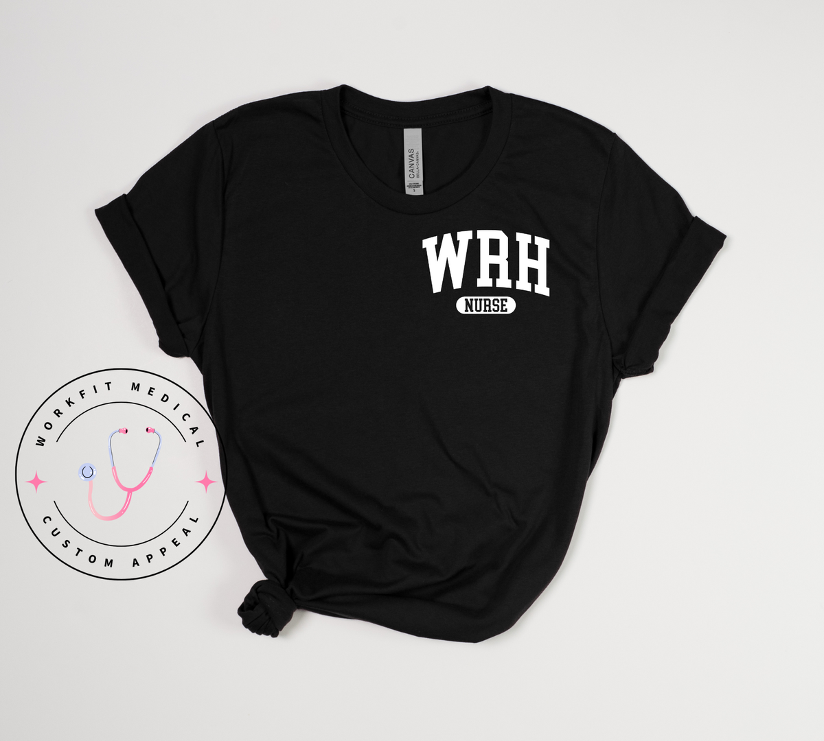 WRH Varsity Pocket Nurse Tee