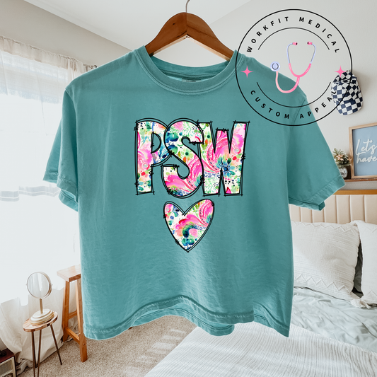 FLoral Font PSW T-Shirt