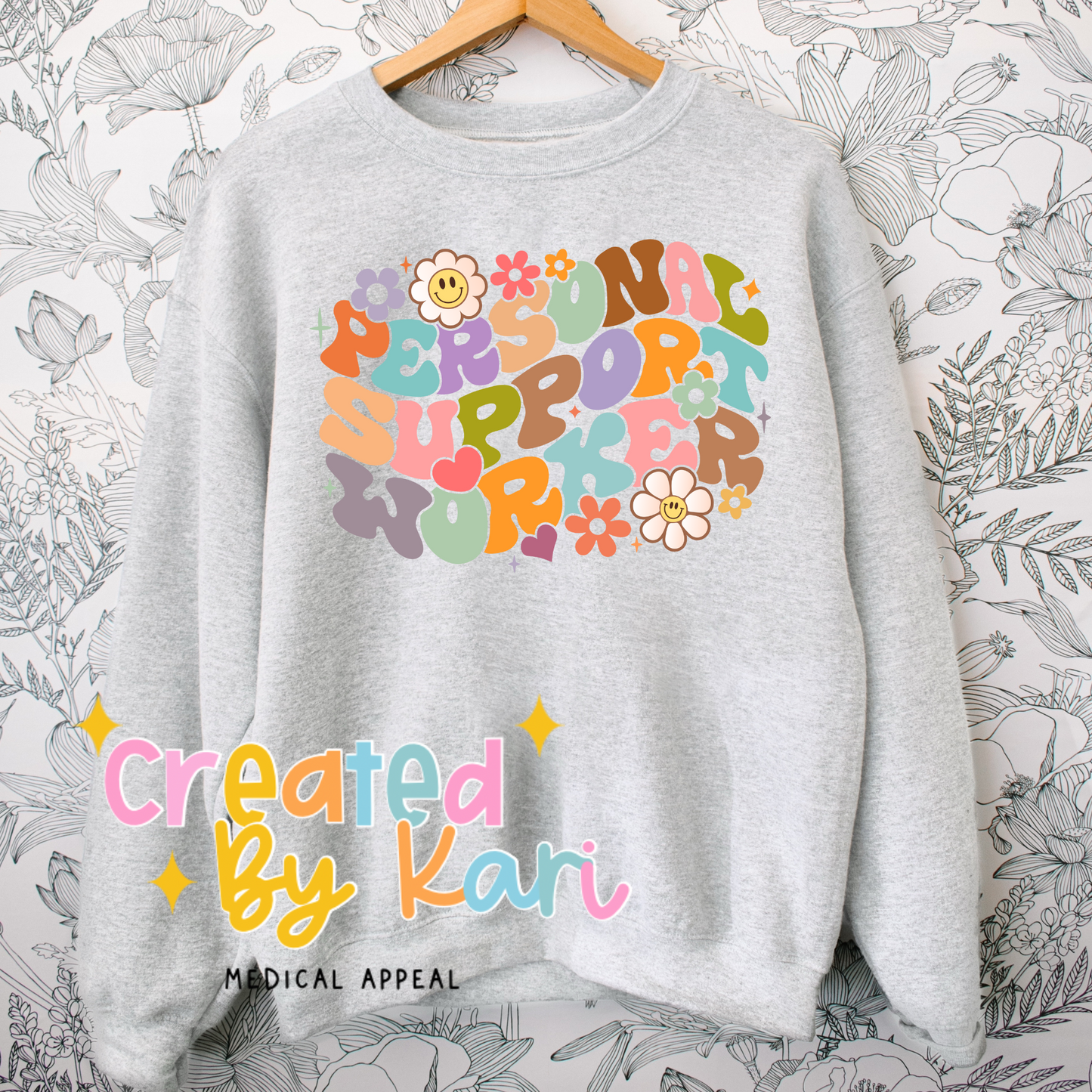 PSW - Retro Colour Crewneck