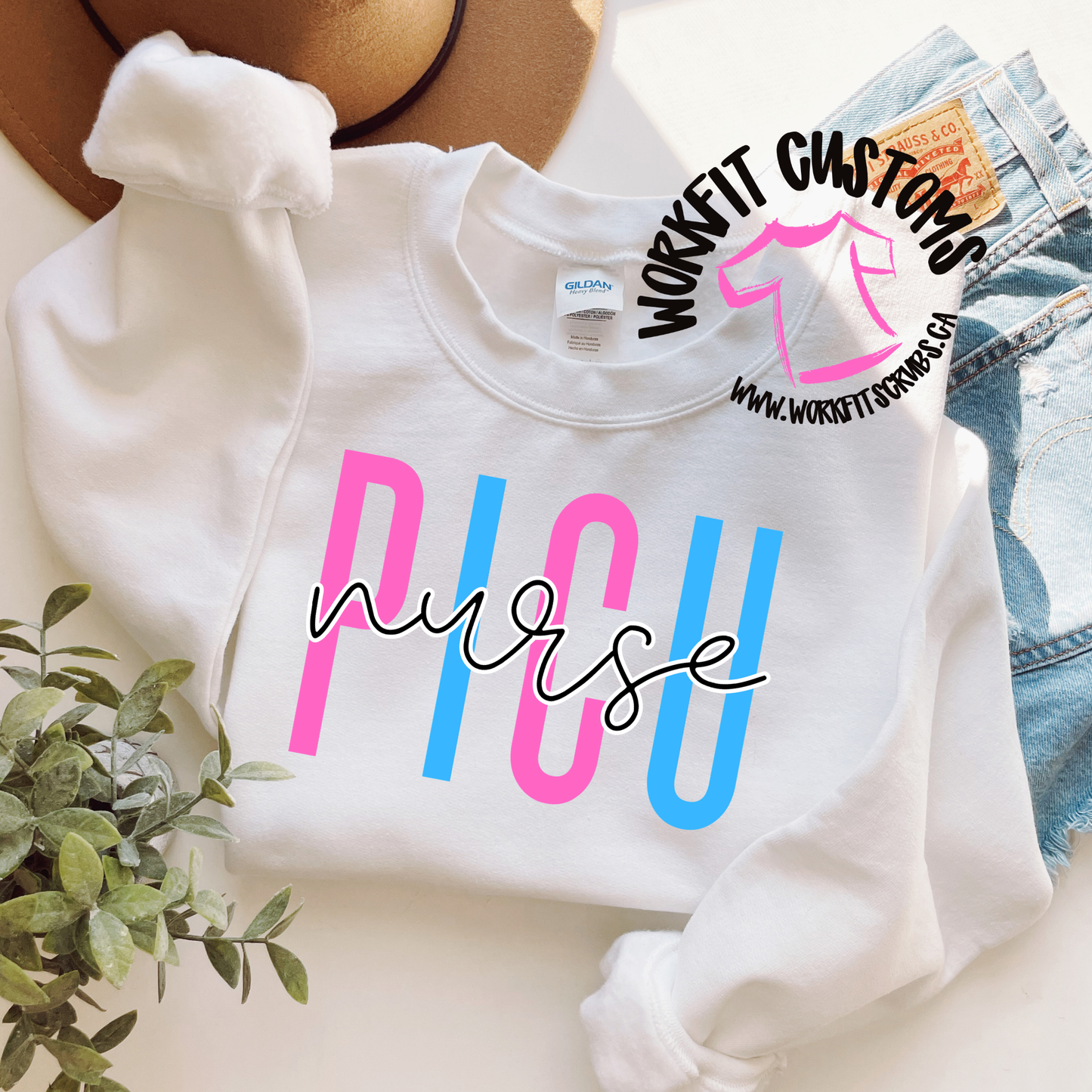 PICU Nurse Crewneck