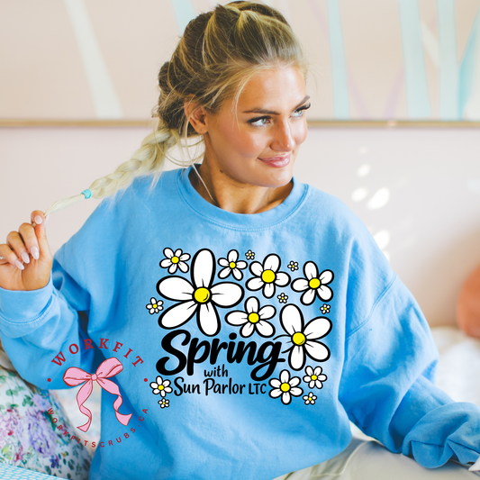 Spring with Sun Parlor LTC Crewneck