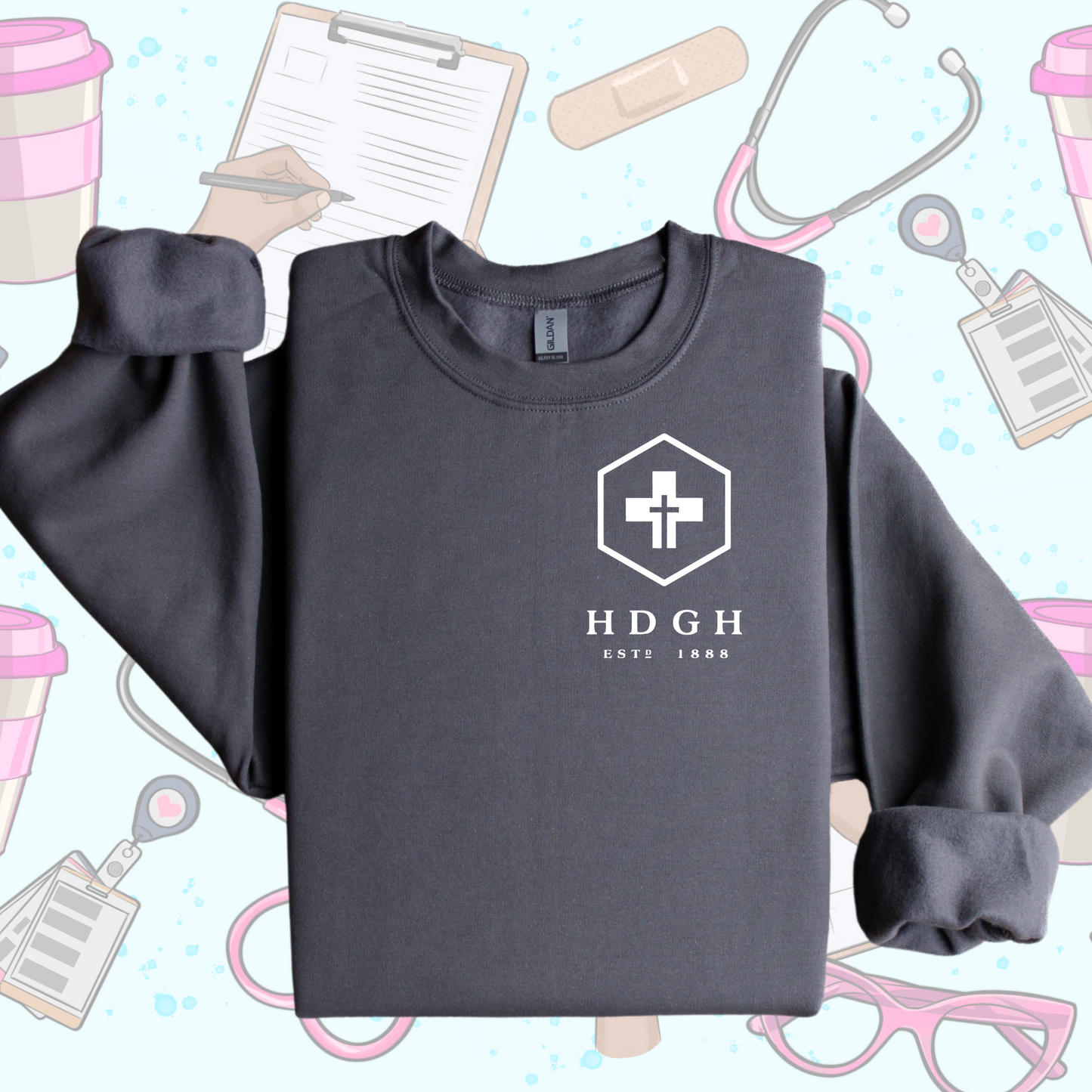 Hotel Dieu Healthcare Crewneck
