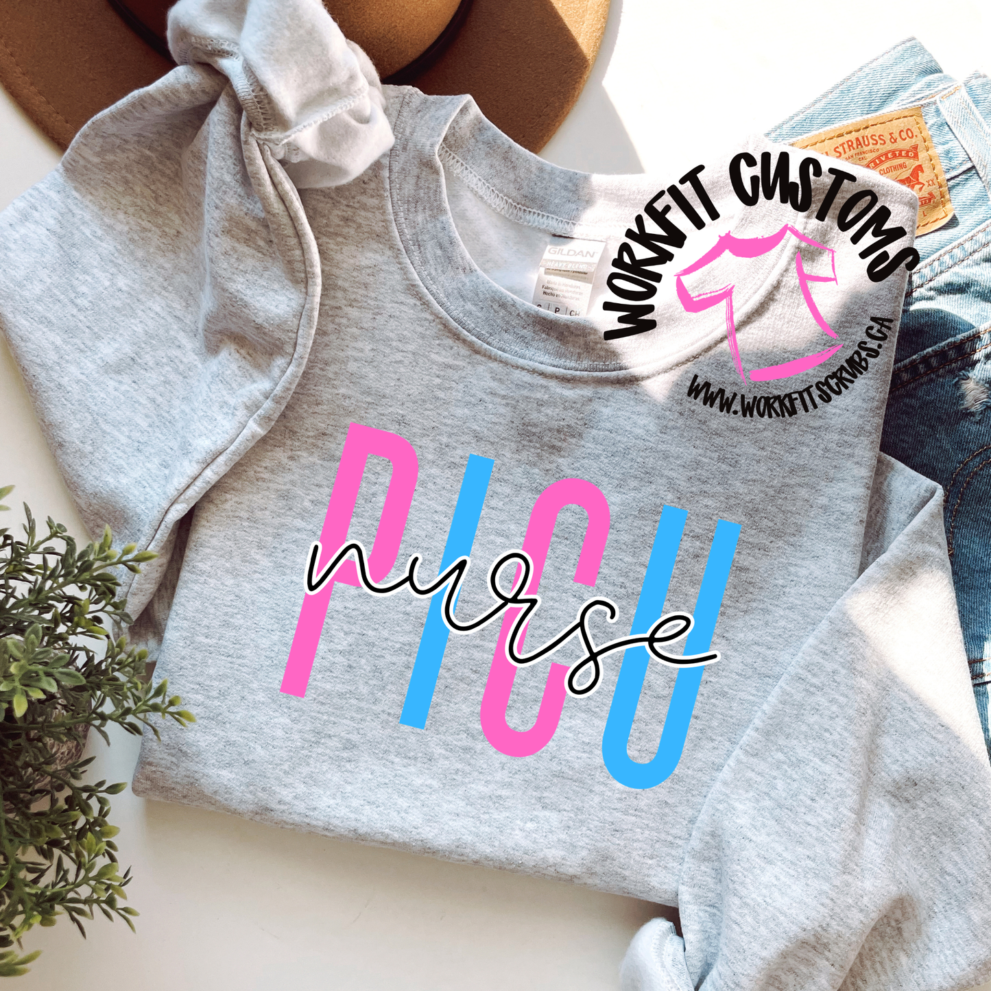 PICU Nurse Crewneck