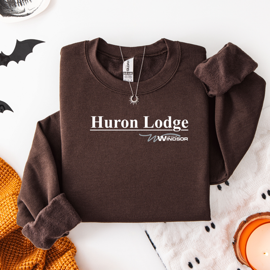 Huron Lodge CoCo Brown Crewneck