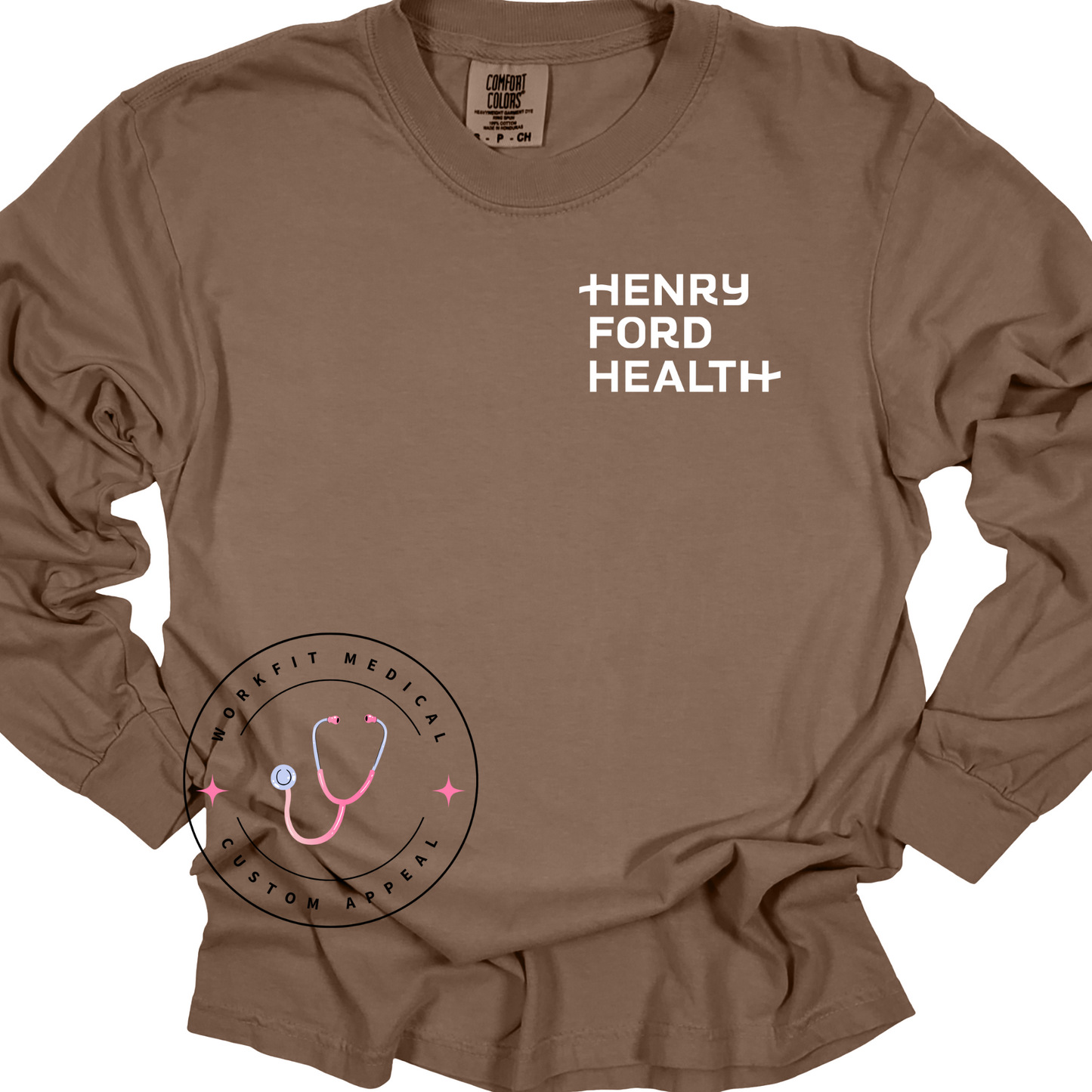 Henry Ford Health Comfort Color Long Sleeve
