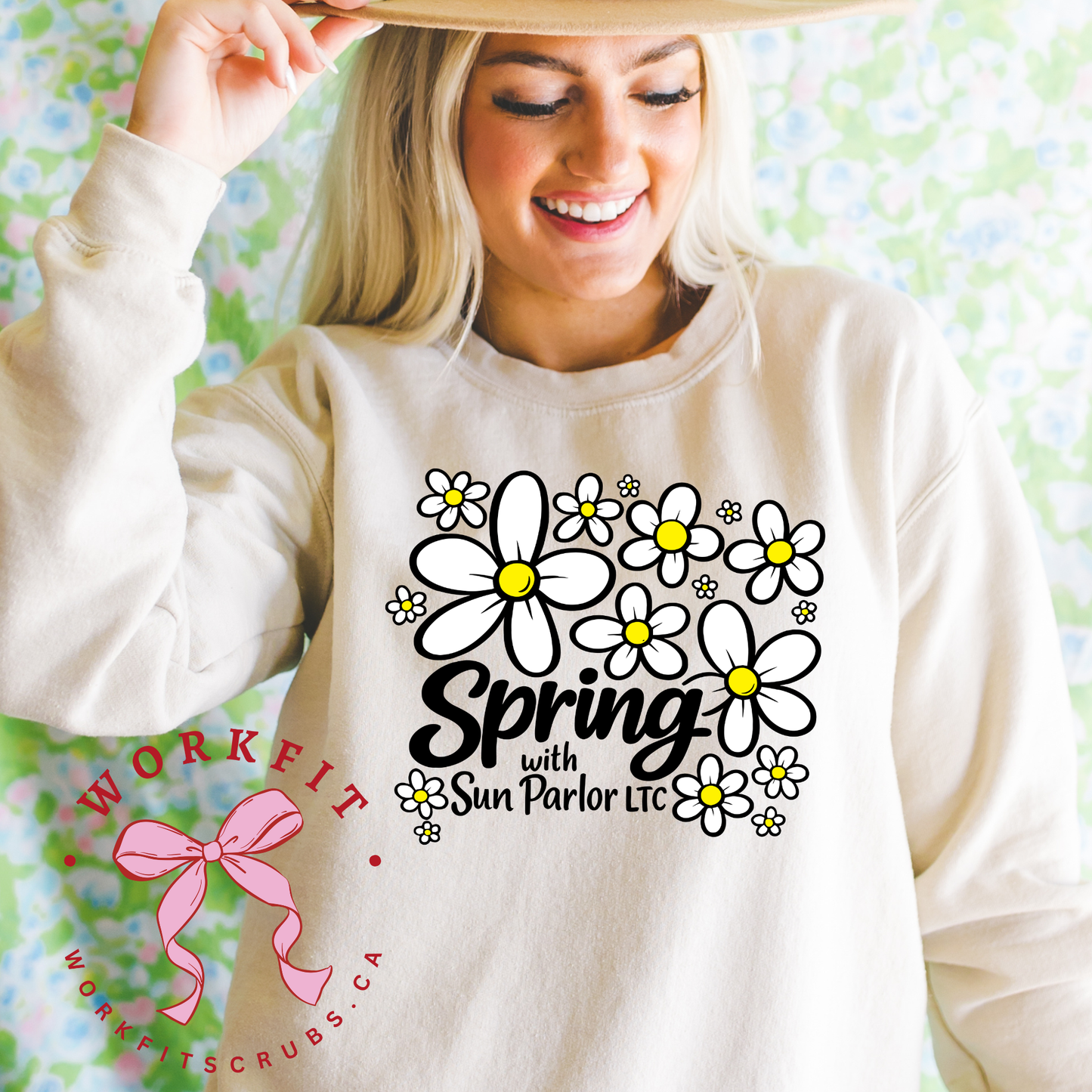 Spring with Sun Parlor LTC Crewneck
