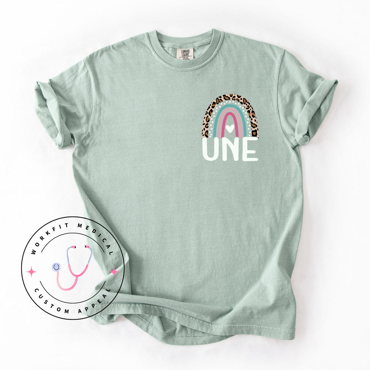 UNE Rainbow pocket T-Shirt