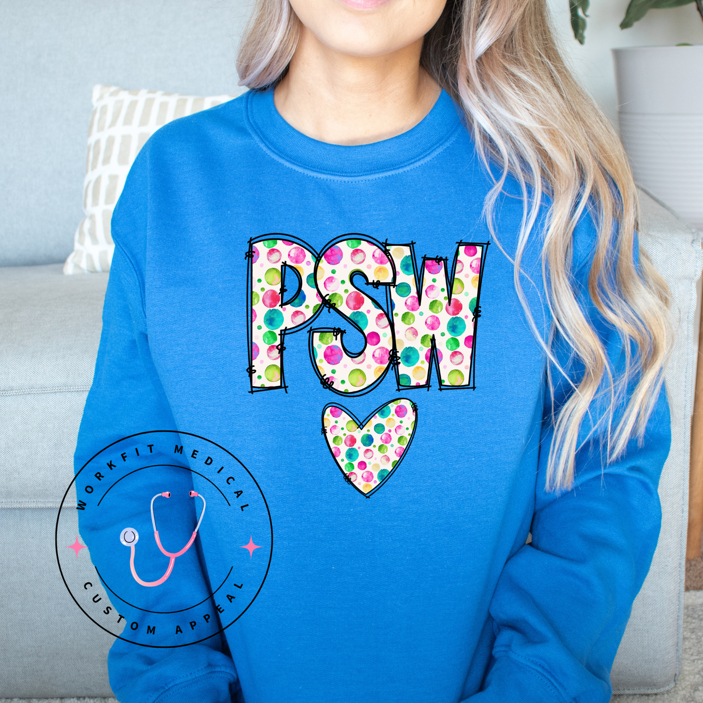 Pok a Dot PSW Crewneck