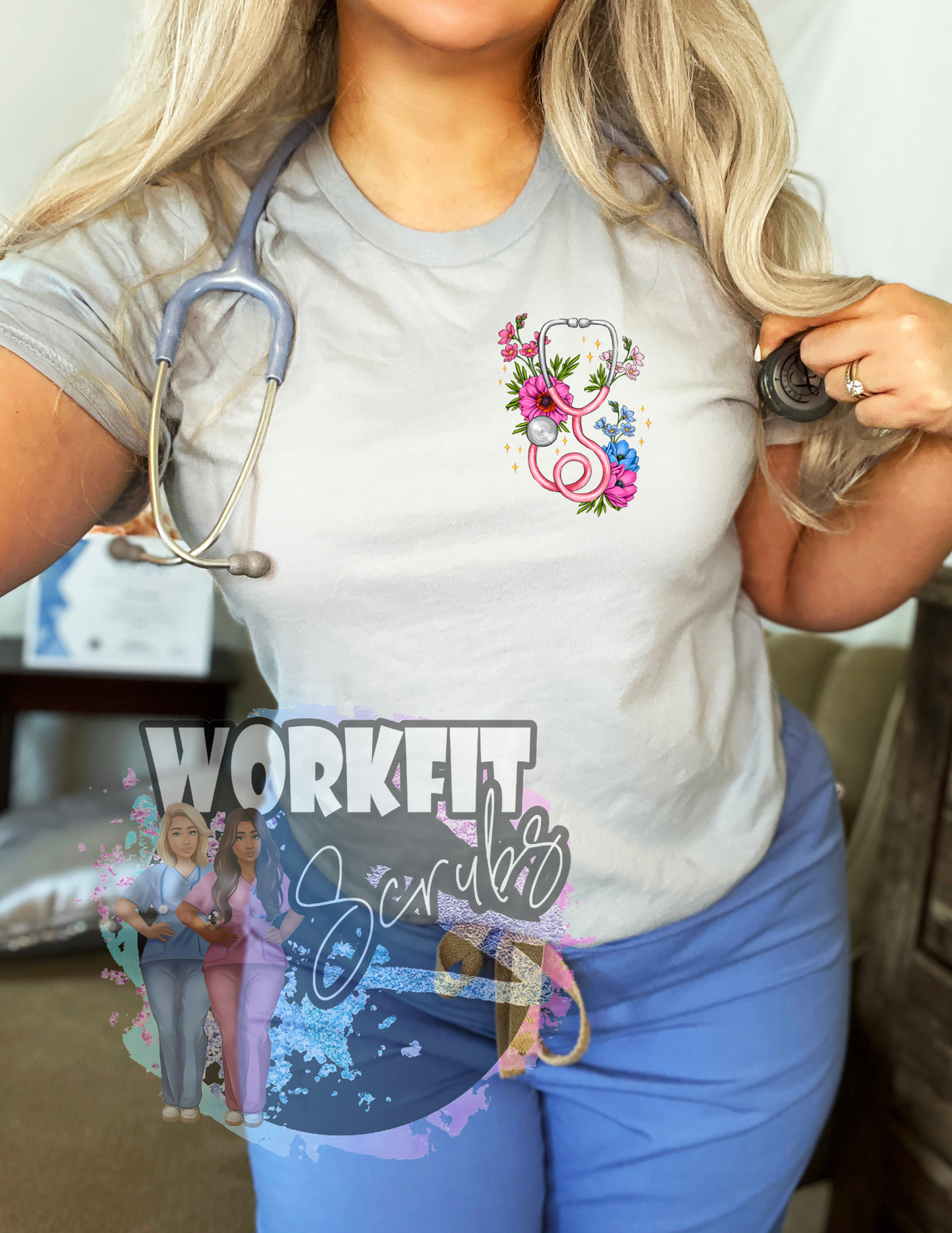 Floral Stethoscope