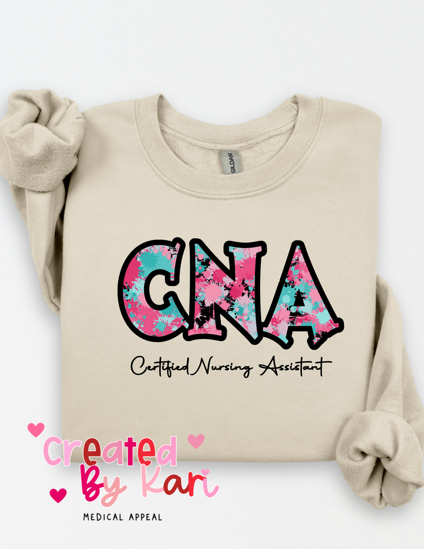 CNA splash Art Crewneck