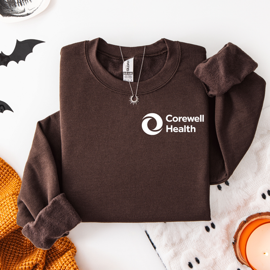 Corewell Health CoCo Brown Crewneck