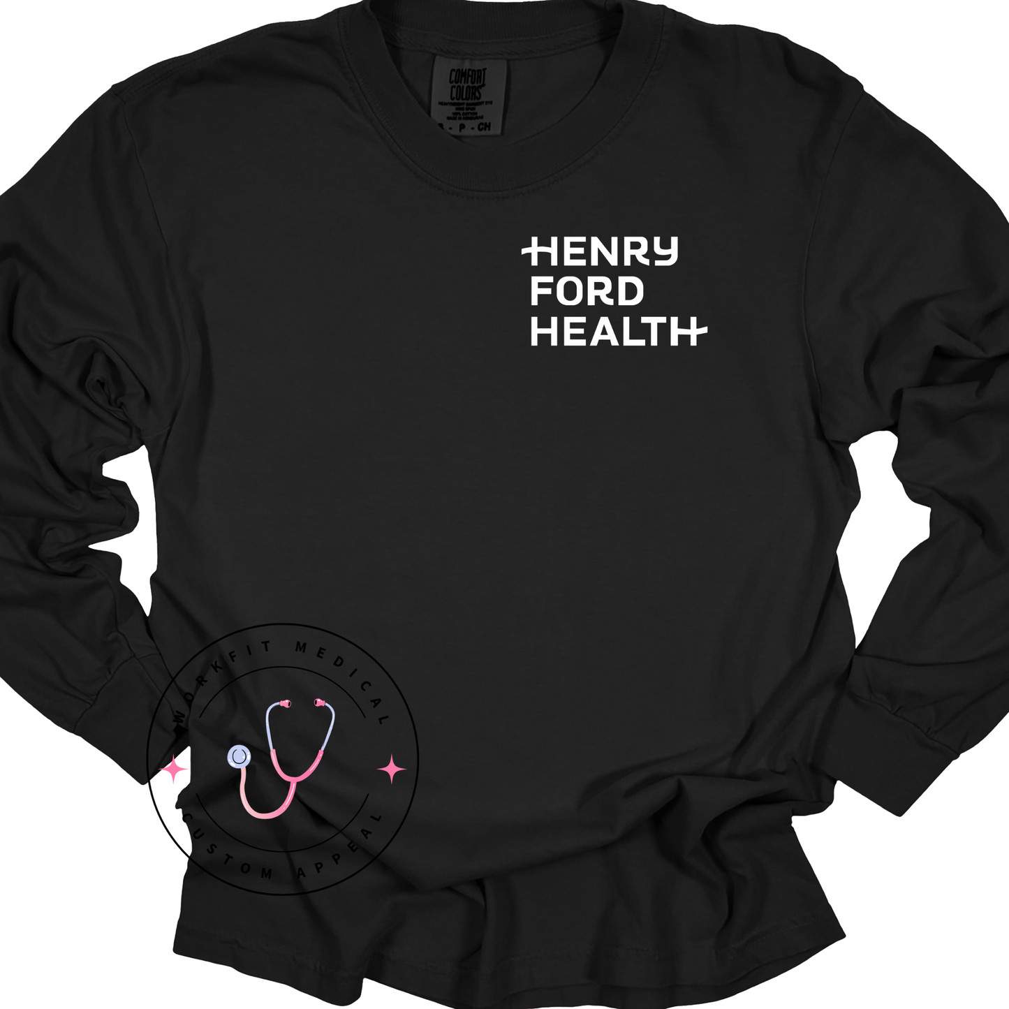Henry Ford Health Comfort Color Long Sleeve