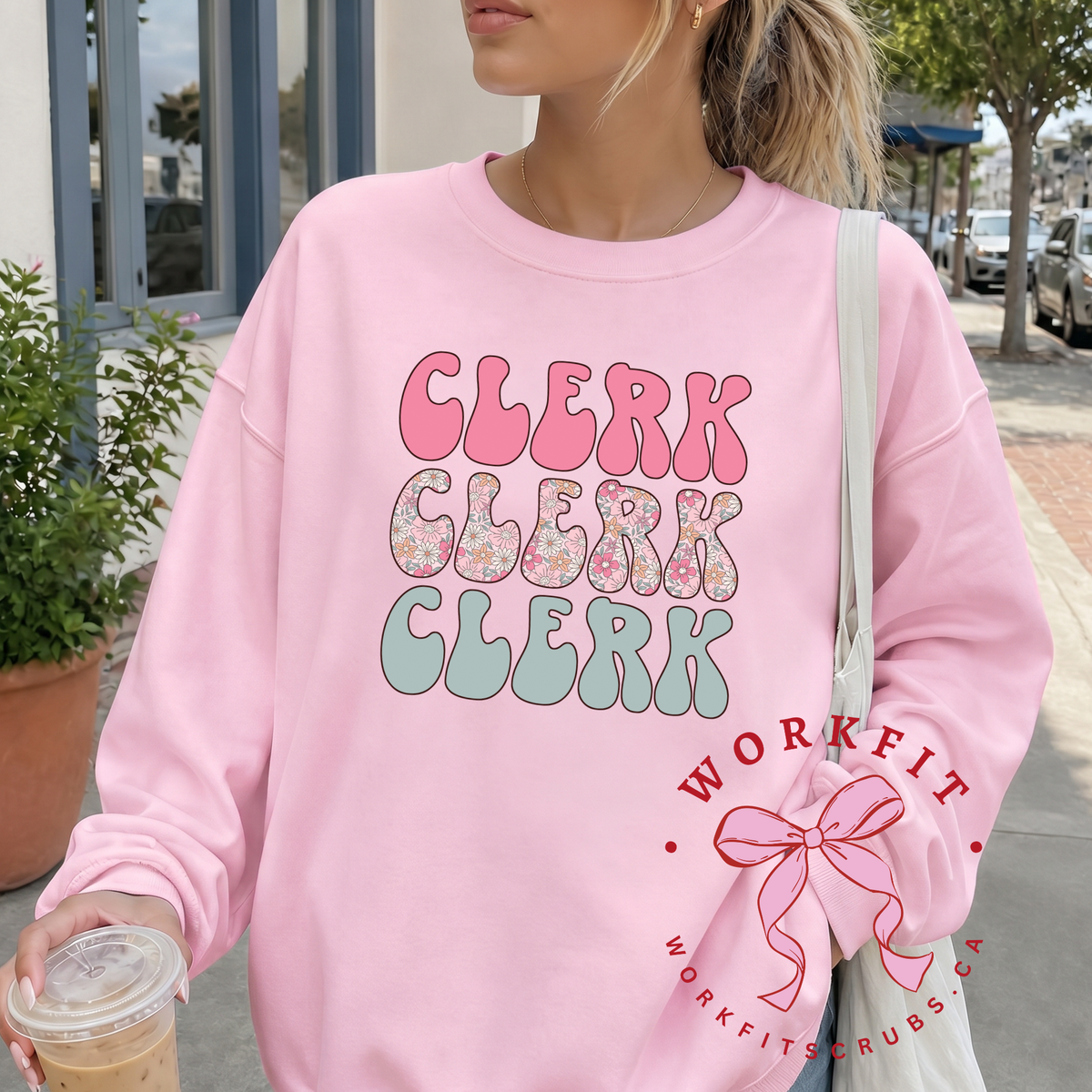 Clerk Clerk Crewneck Sweater