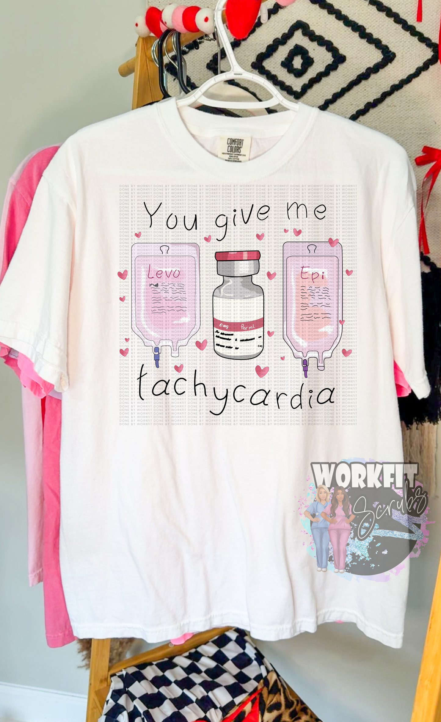 You give me Tachycardia