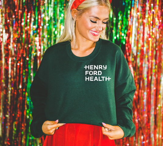 Henry Ford Health Christmas Crewnecks