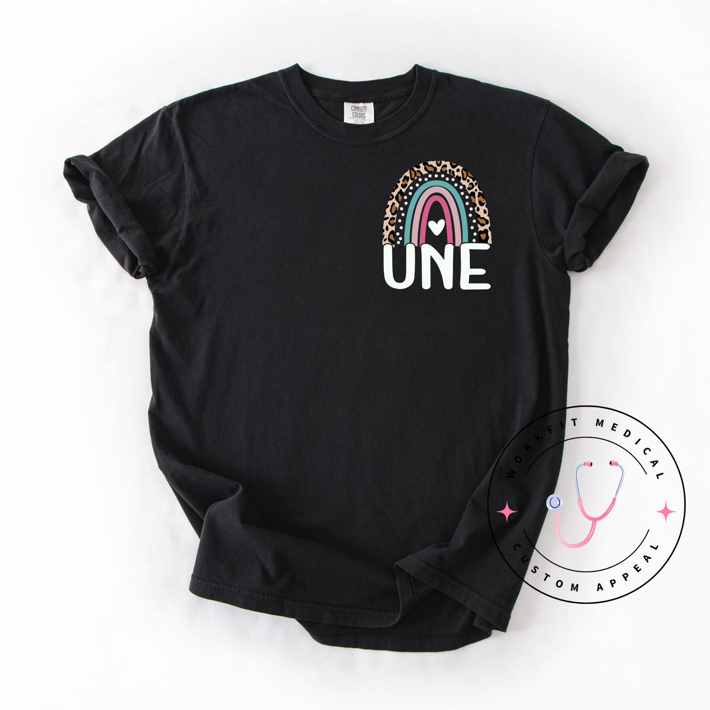 UNE Rainbow pocket T-Shirt