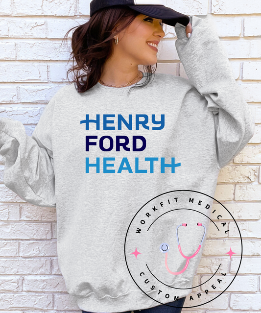 Henry Ford Health Gildan Crewnecks