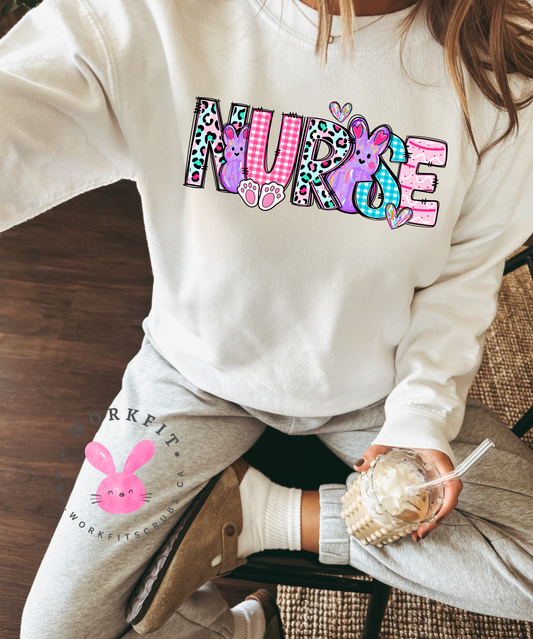 Nurse Bunny Crewneck