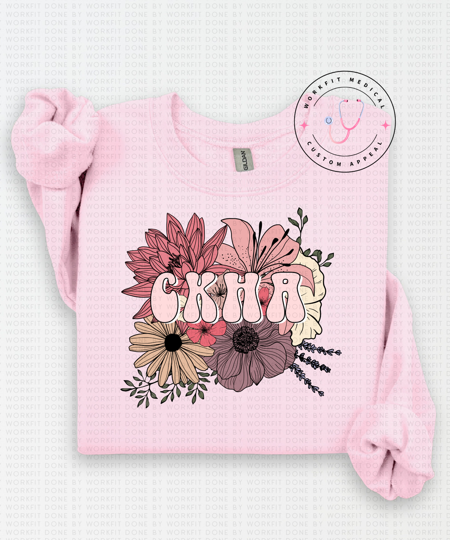 CKHA Floral Crewneck