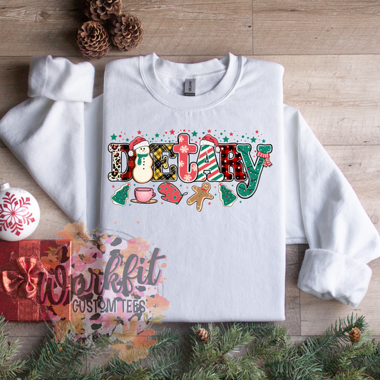 Crewneck - Medical Christmas - Dietary