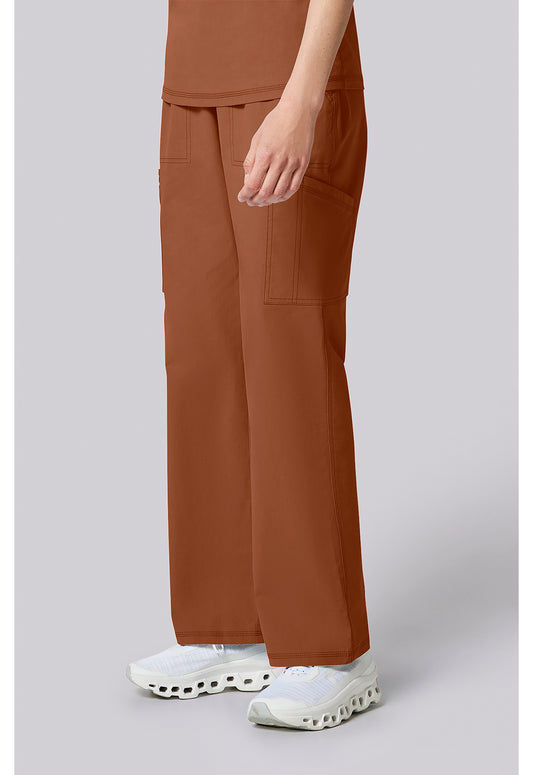 Ginger Glow Straight Leg Scrubs Pant