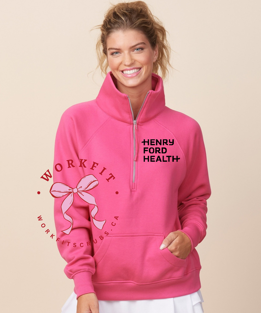 Henry Ford Lady Half Zip Fleece