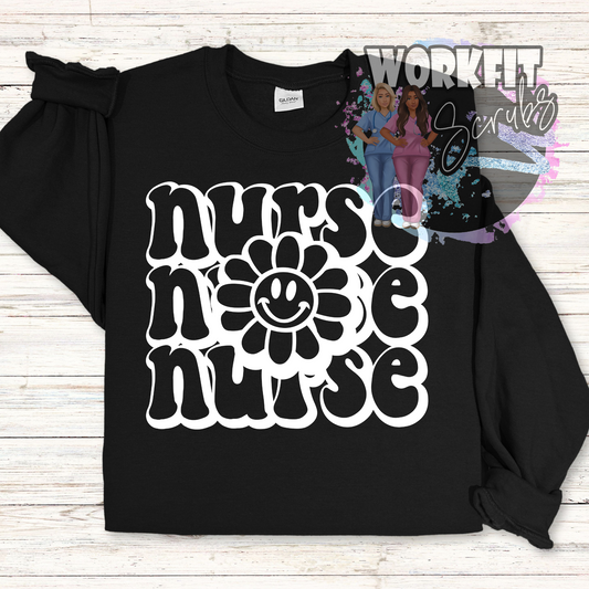 Fun Sun Nurse Crewneck