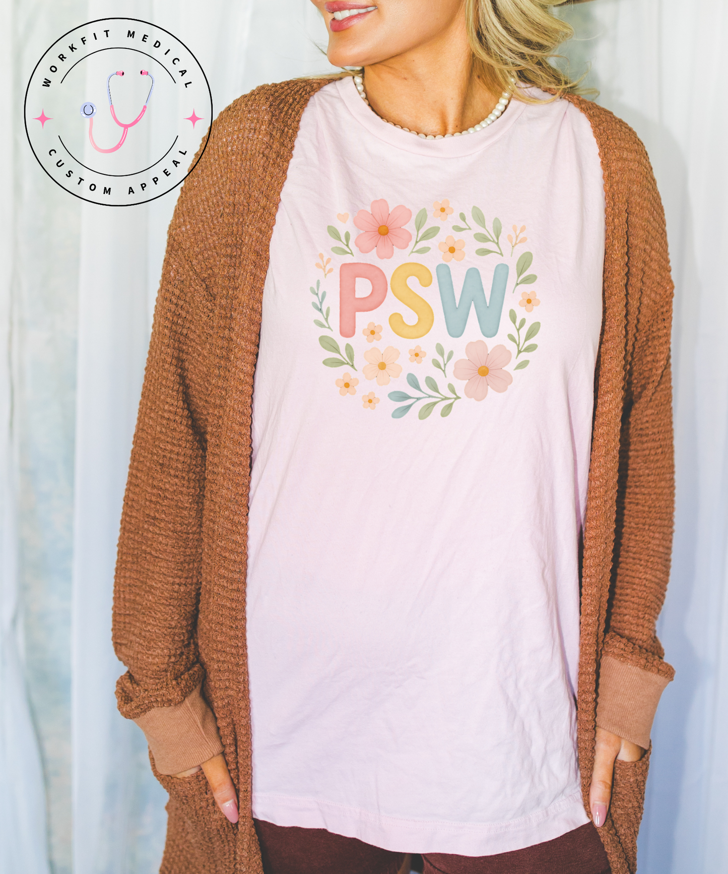 PSW spring floral Tee