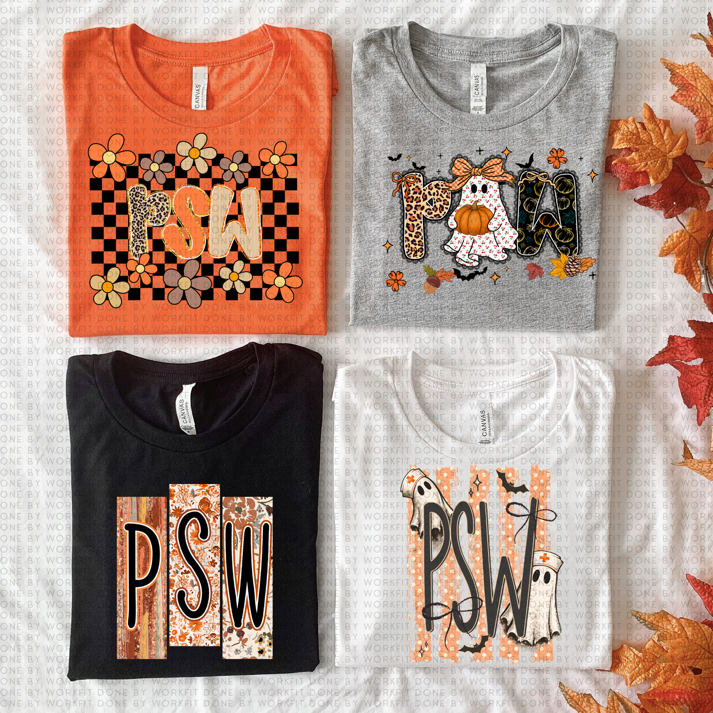 PSW Bella Canvas Fall / Halloween Bundle