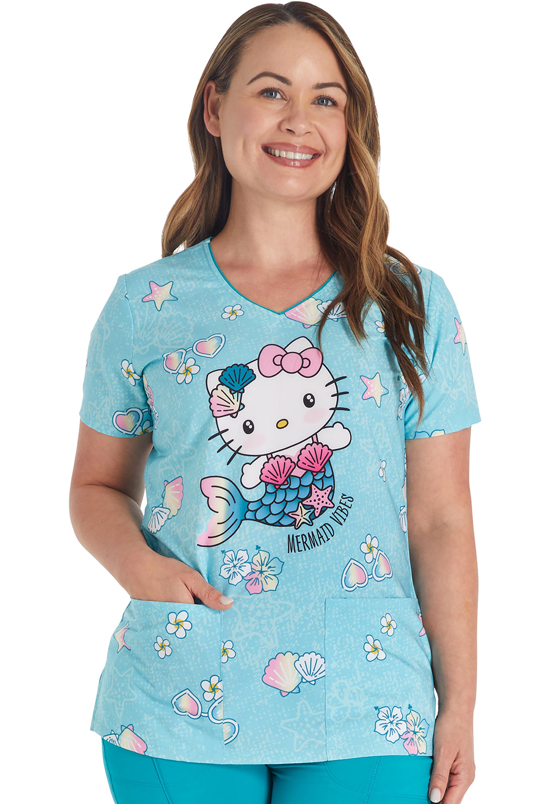 V- Neck Printed Disney Top