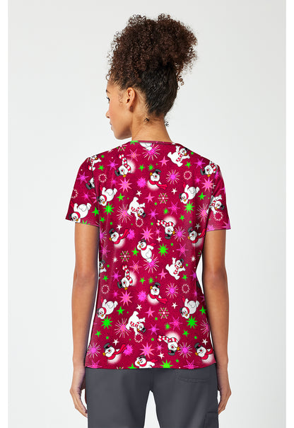 Tooniforms Holiday Printed Scrub Tops