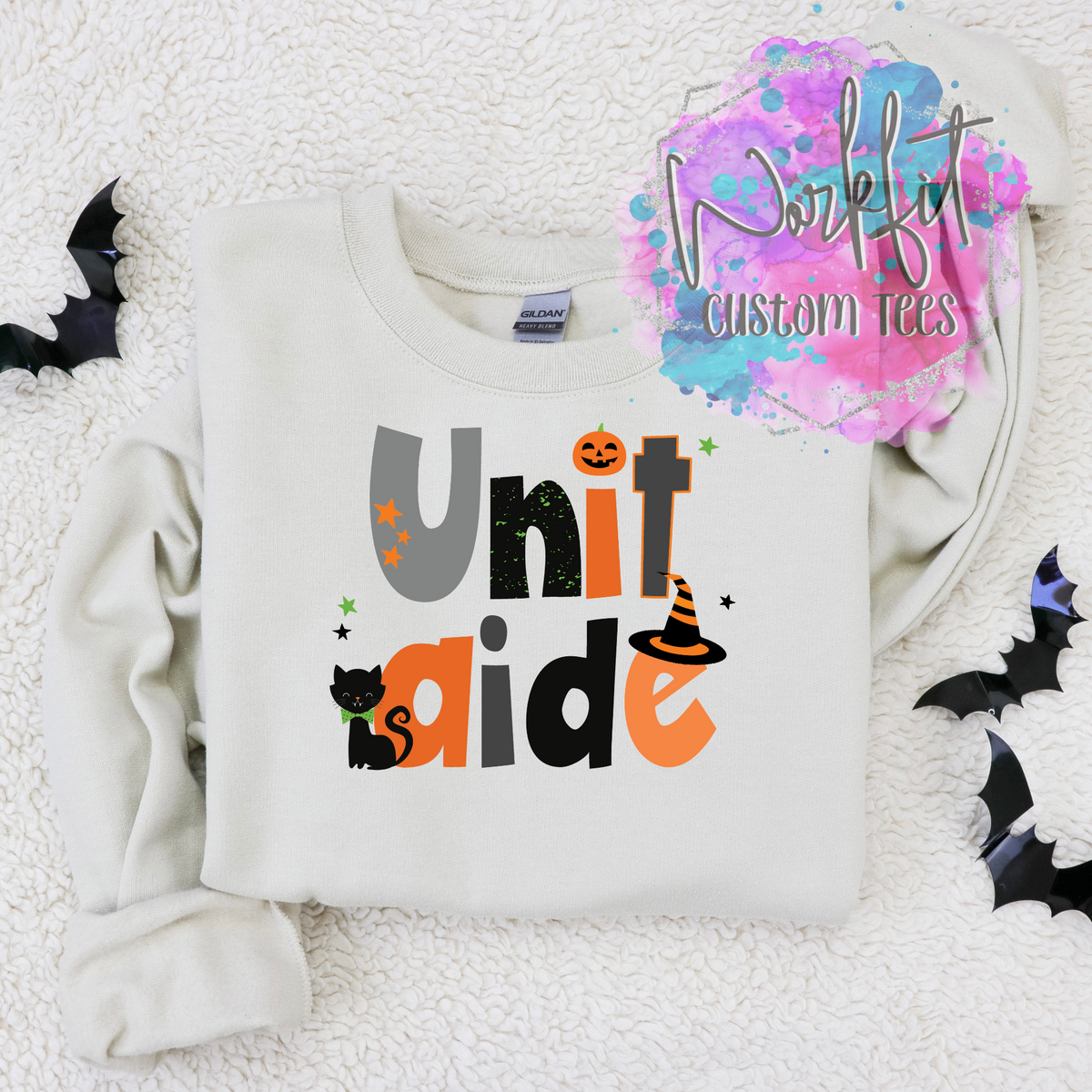 Unit Aide Halloween Crewneck