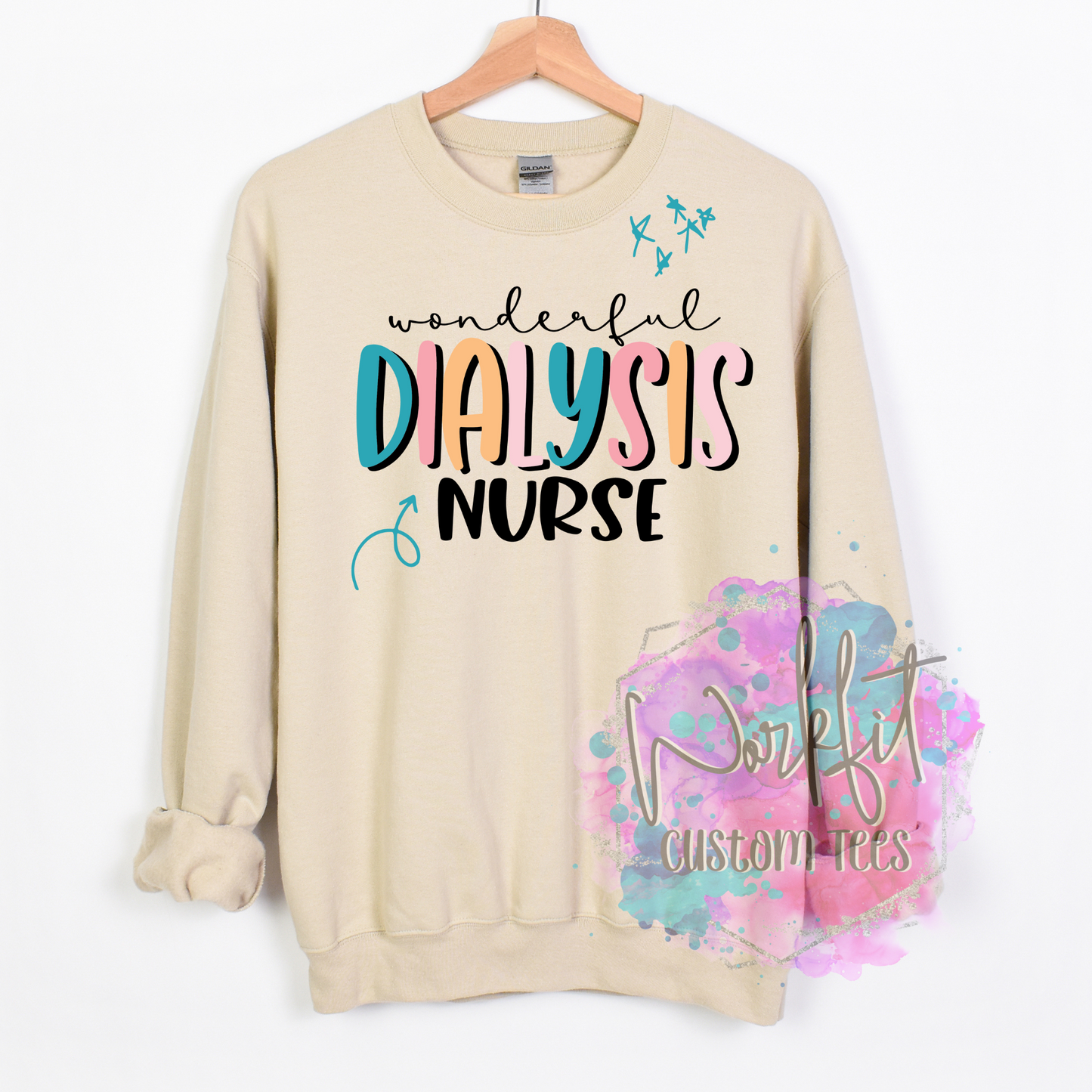 Nurse- Wonderful Dialysis crewneck