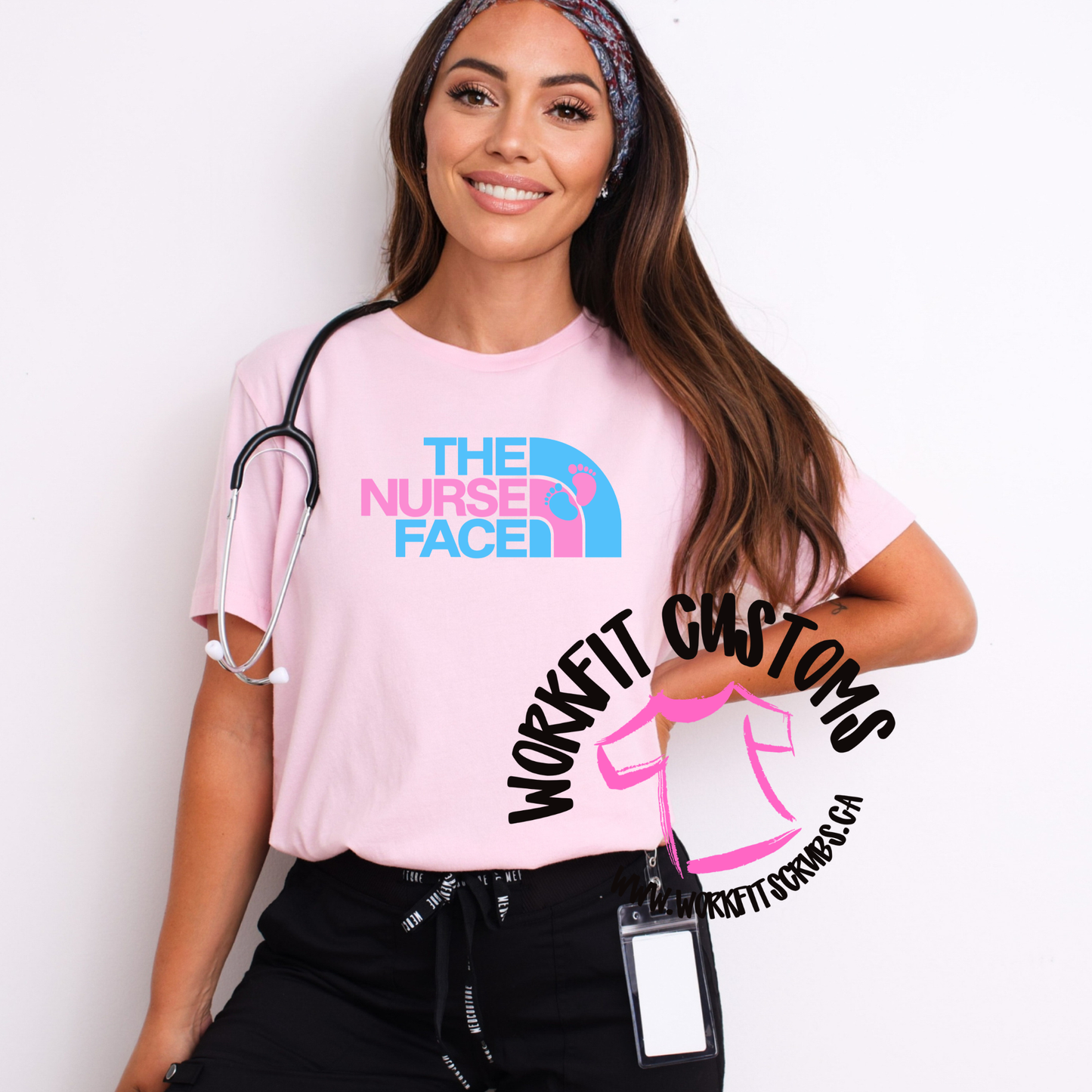 L&D The Nurse Face T-Shirt