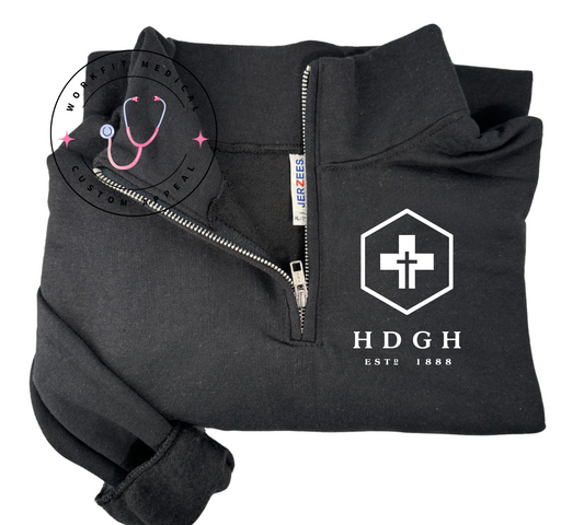 1/4 Zip HDHC Crewneck