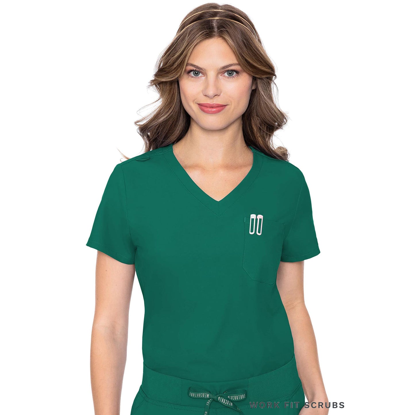 MED COUTURE - Hunter Green TOP RPN St.Clair College Campus-