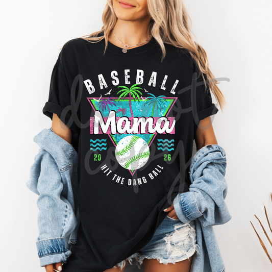 Baseball Mama Summer Tee