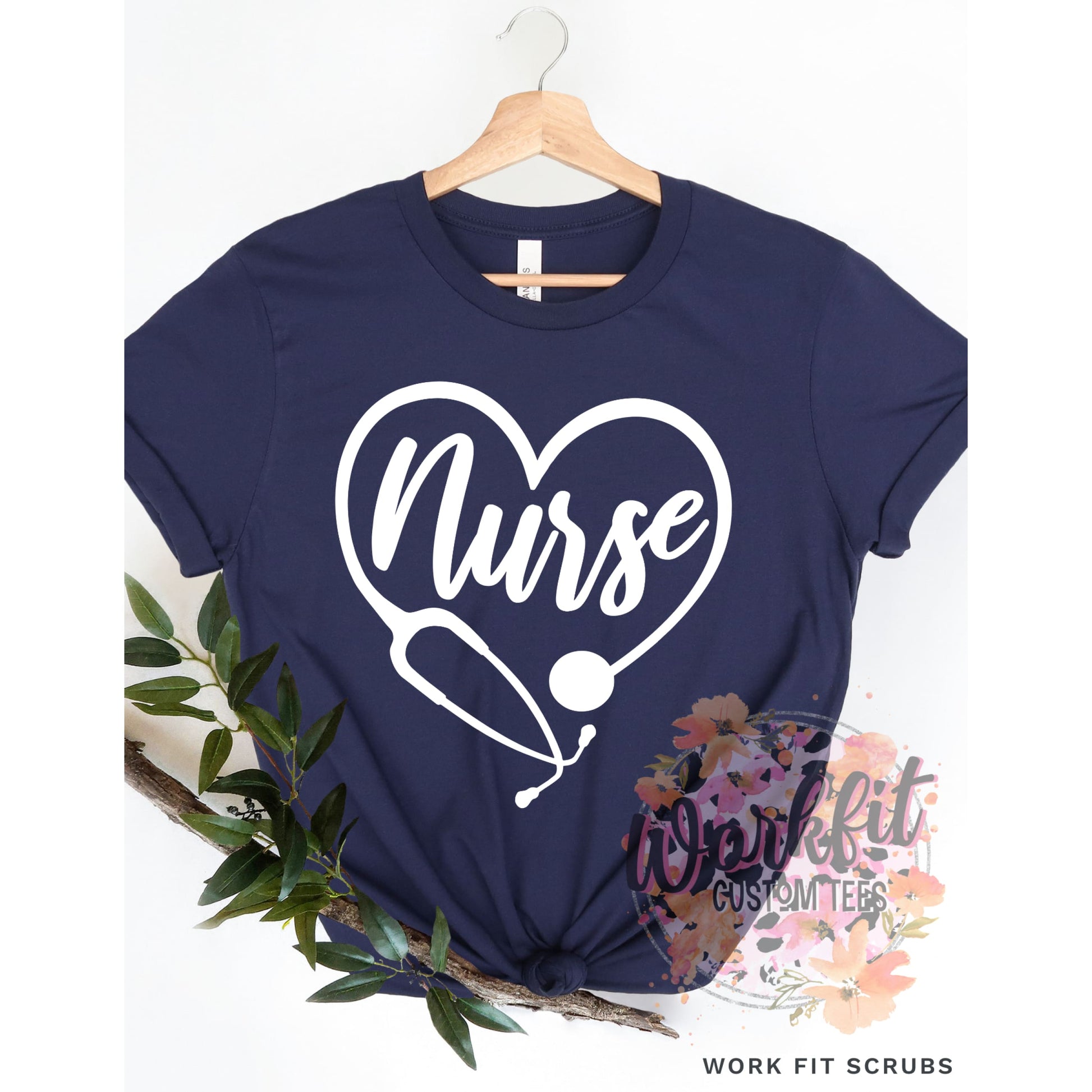 SHOP DTF CANADA - Nurse - Heart NURSE tee.