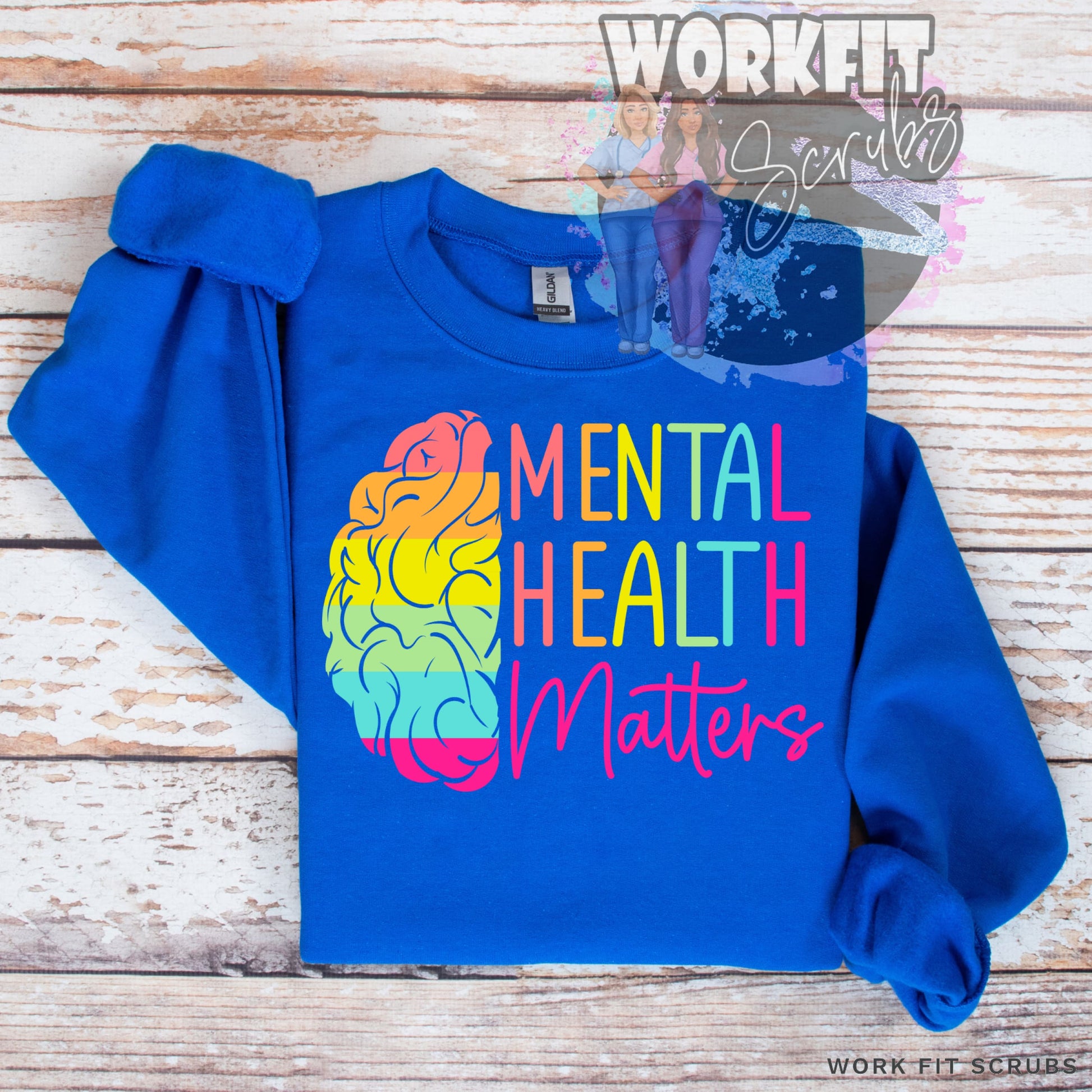 SHOP DTF CANADA - Mental Health Matters Crewneck.