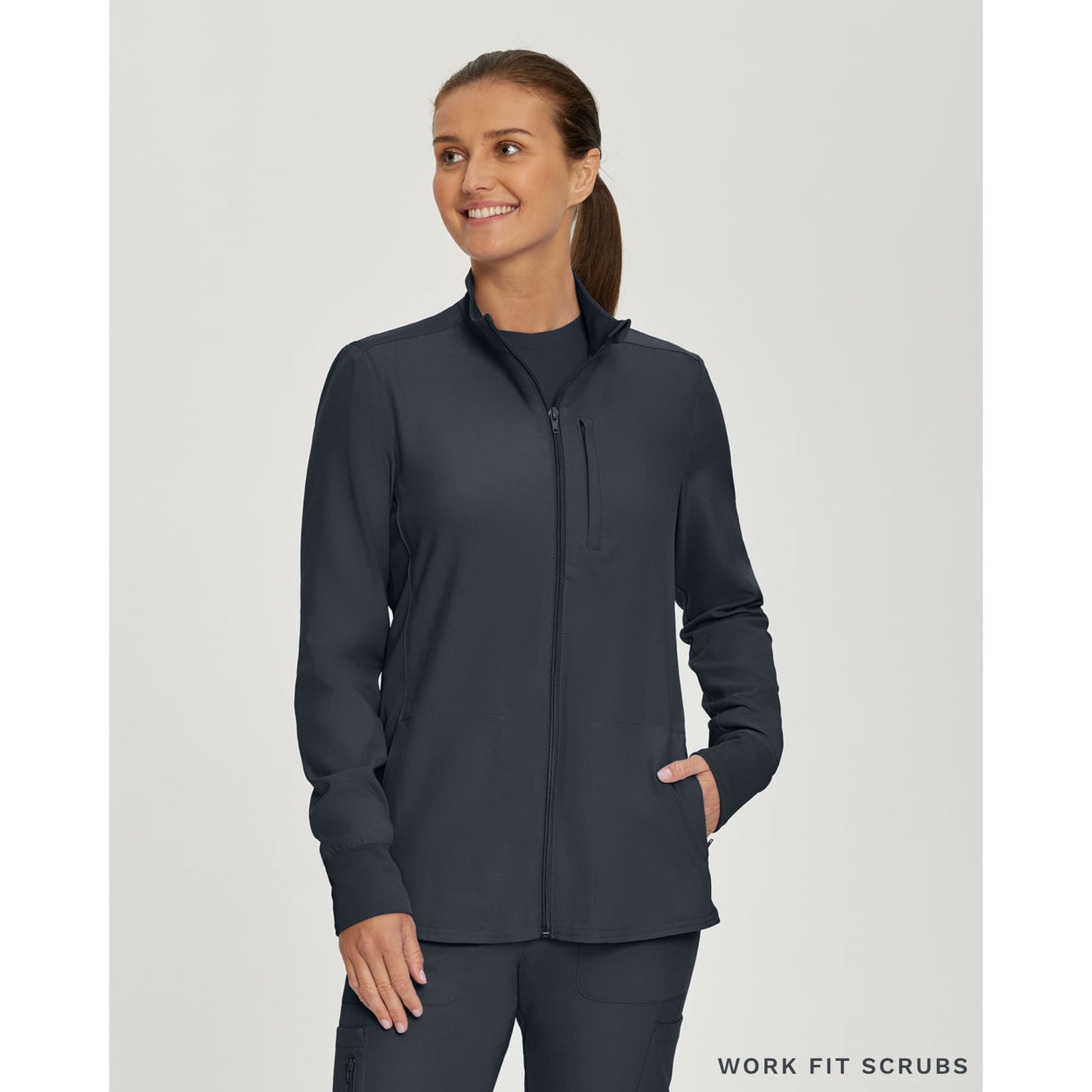 Landau - LJ700 Forward Women’s Mock Neck Jacket.