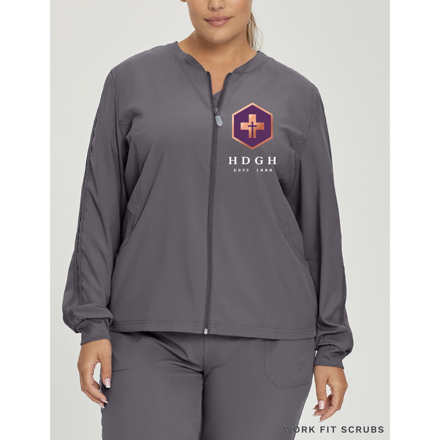 Work Fit Scrubs - Hotel-Dieu Grace Healthcare - Jacket.